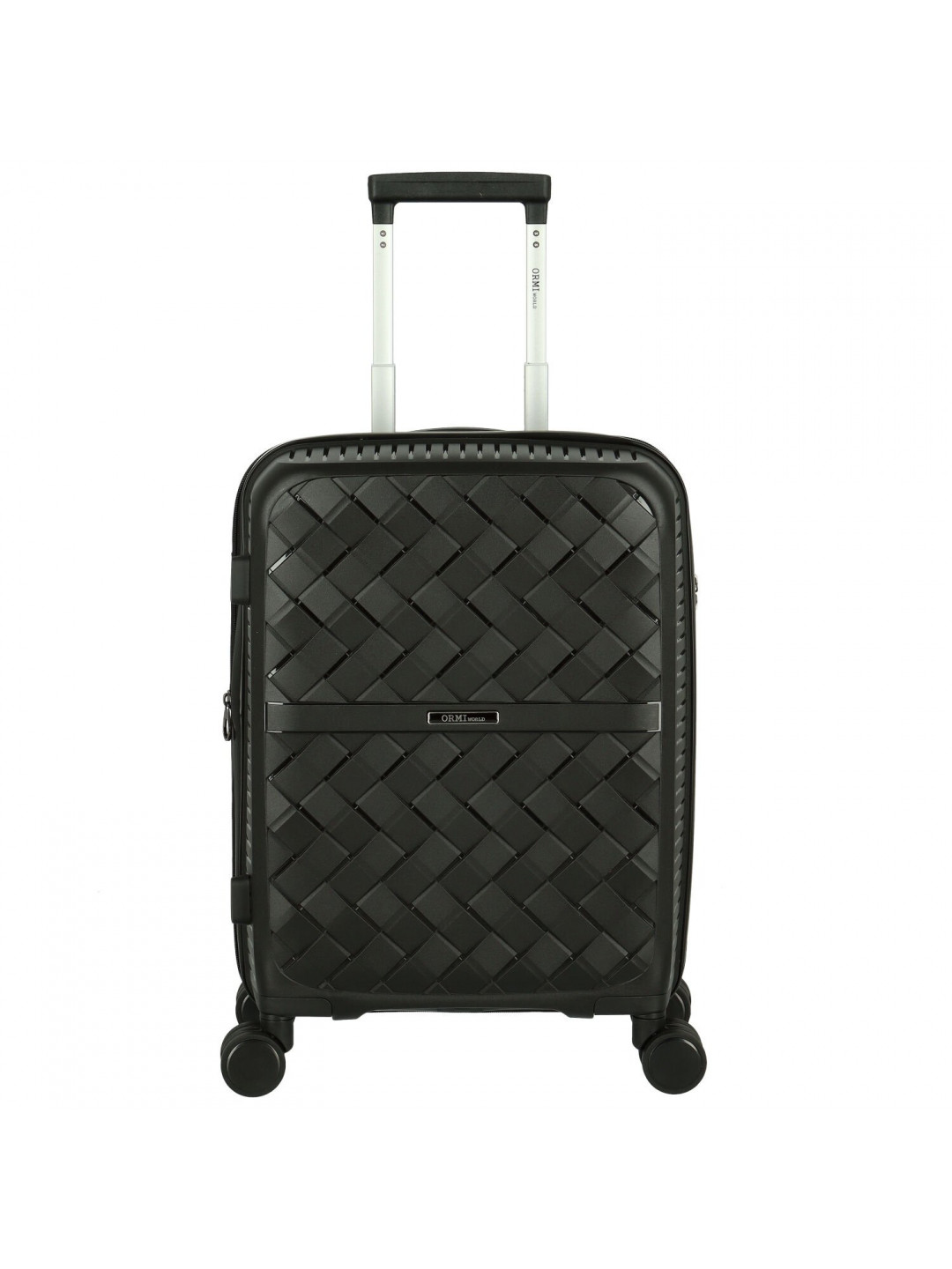 Cestovní plastový kufr Ormi Galileo velikost S černý